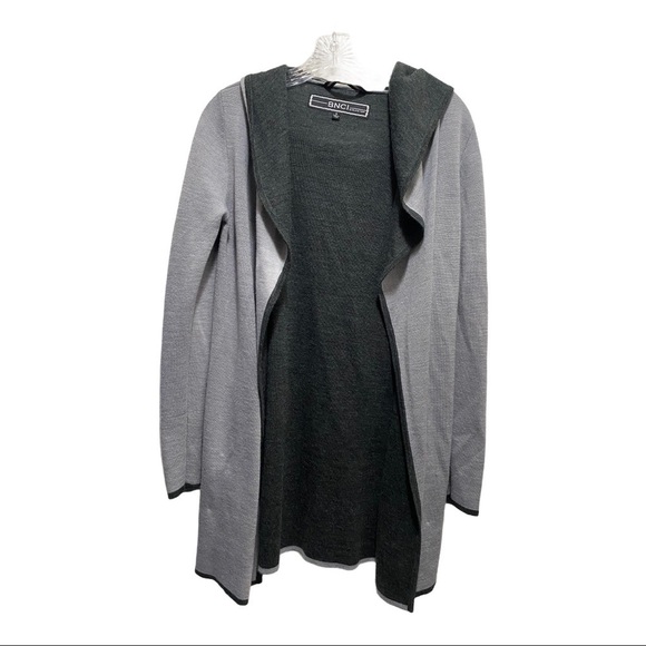 BNCI by Blanc Noir Hooded Cardigan - Picture 1 of 10